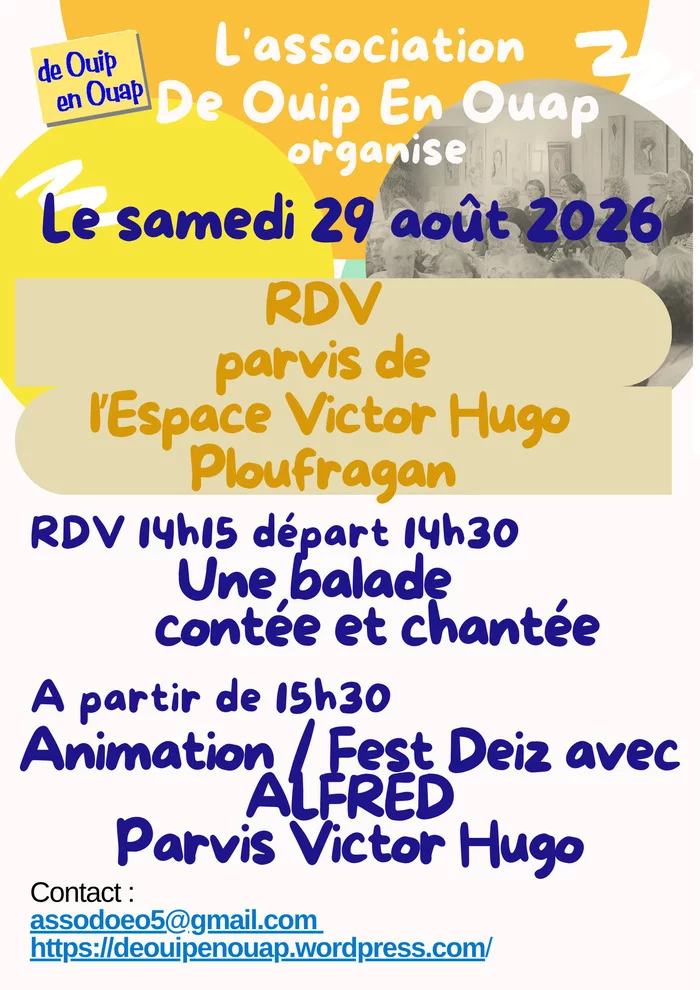 Balade contée et chantée, animation Fest Deiz