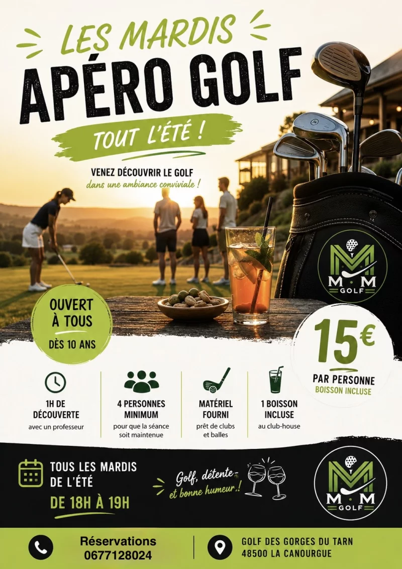 LES MARDIS APÉRO GOLF