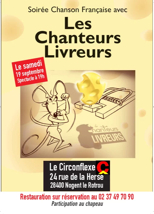 Soirée Chanson Française au Circonflexe