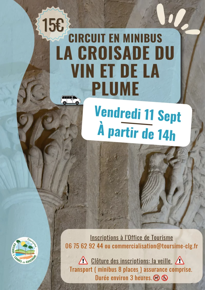 Mini-Circuit : La Croisade du Vin et de la Plume