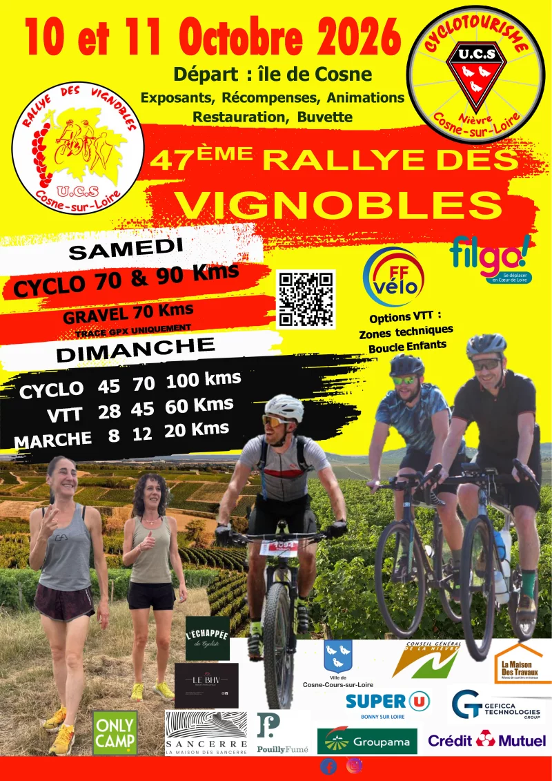 47ème Rallye des Vignobles Cosne Pouilly Sancerre