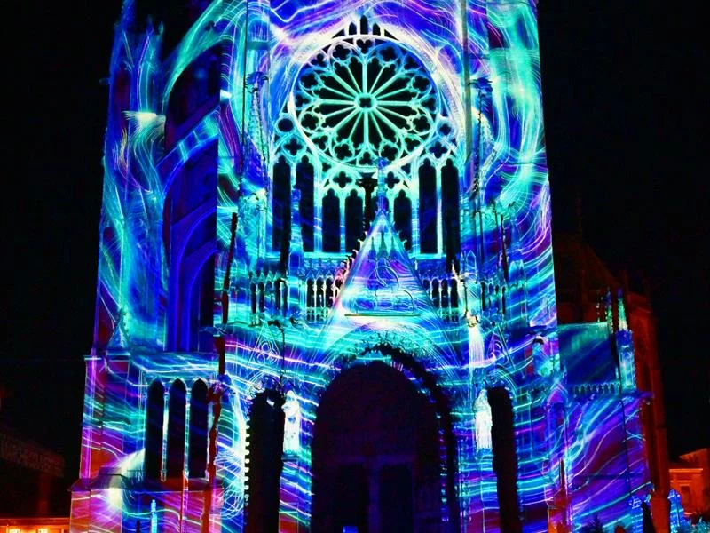 Constellations de Metz - Mapping vidéo