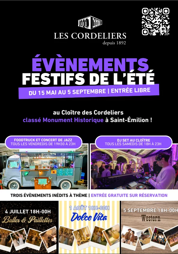 Les Cordeliers : Vendredis Foodtruck & Jazz