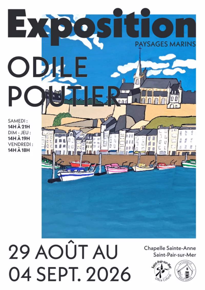 Exposition « Paysage marins » d'Odile Poutier