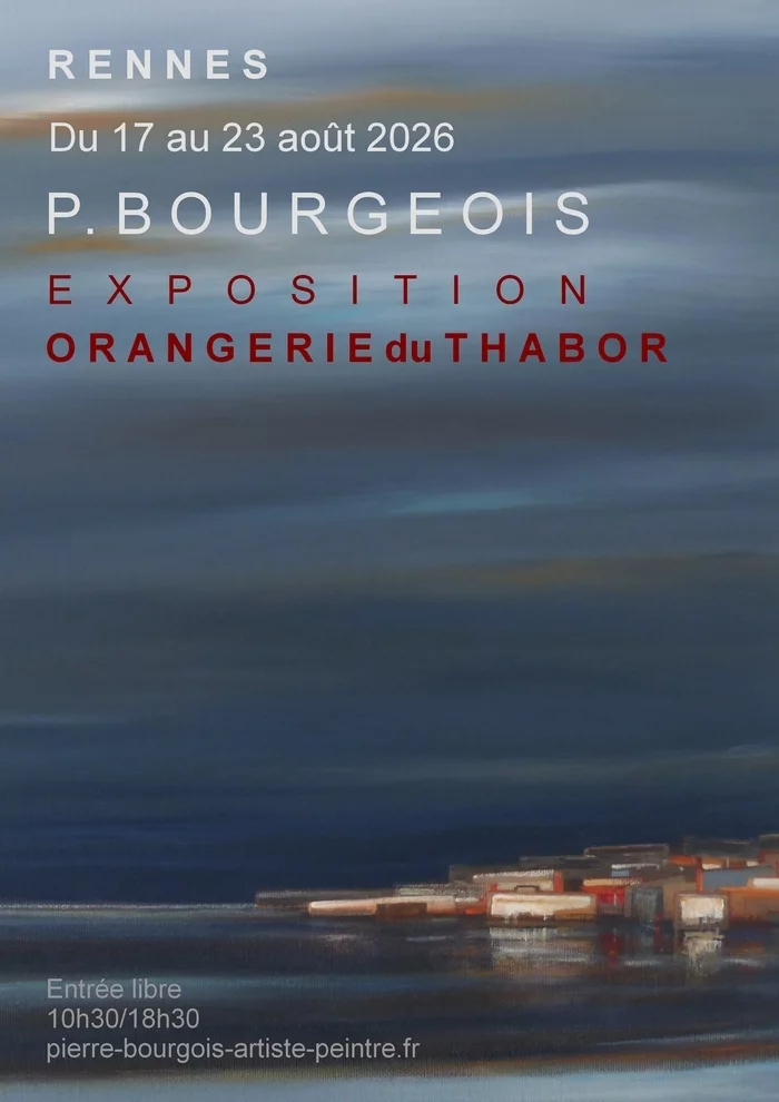 Exposition Pierre Bourgeois artiste peintre "Paysage"