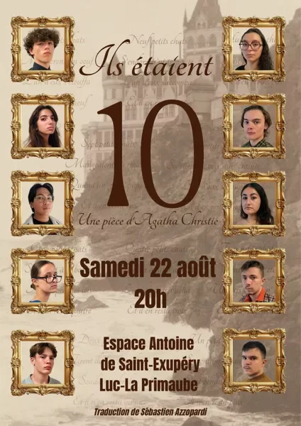 THÉÂTRE : Ils étaient dix !