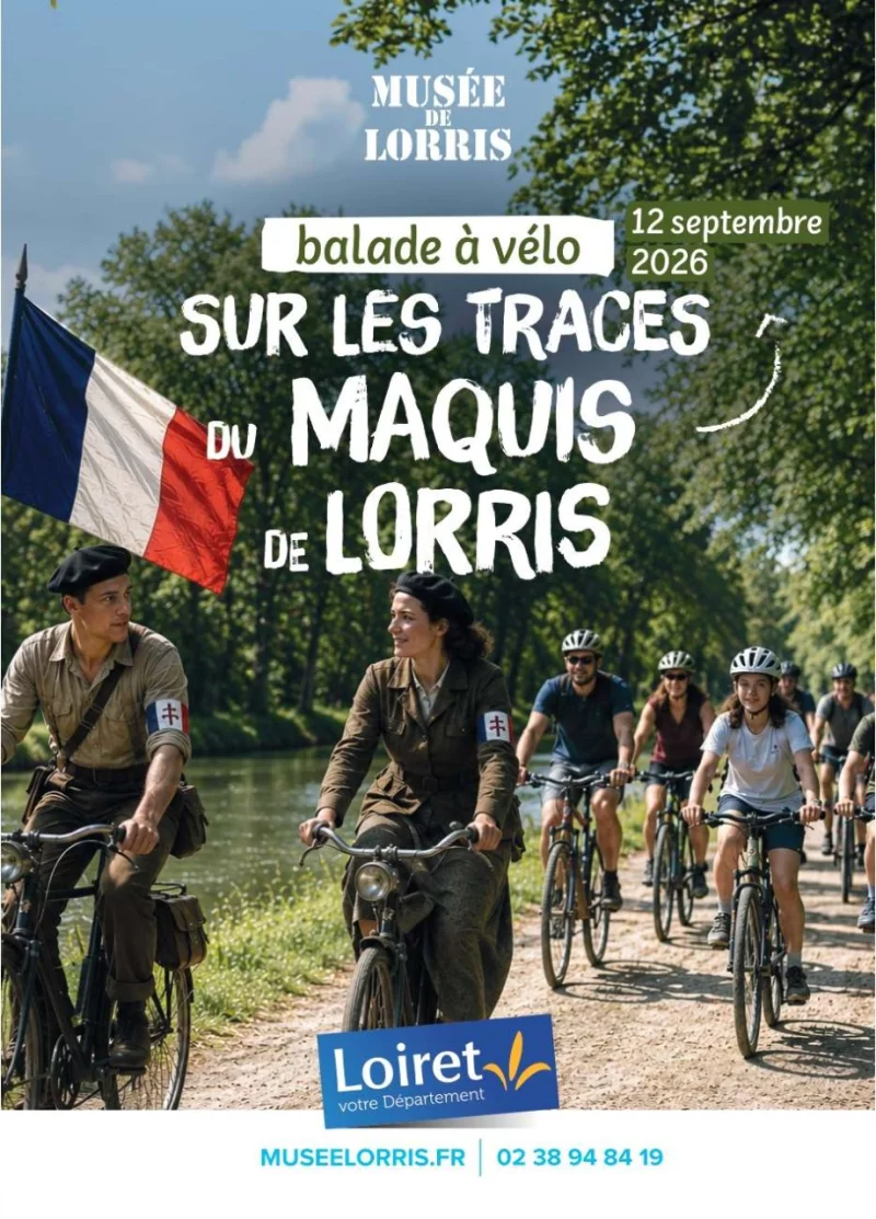Randonnée vélo "Sur les traces du maquis de Lorris"
