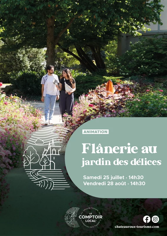 Flânerie au jardin des délices