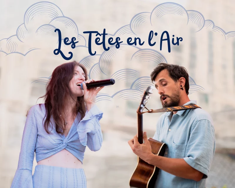 Concert au marché fermier - Les têtes en l'air