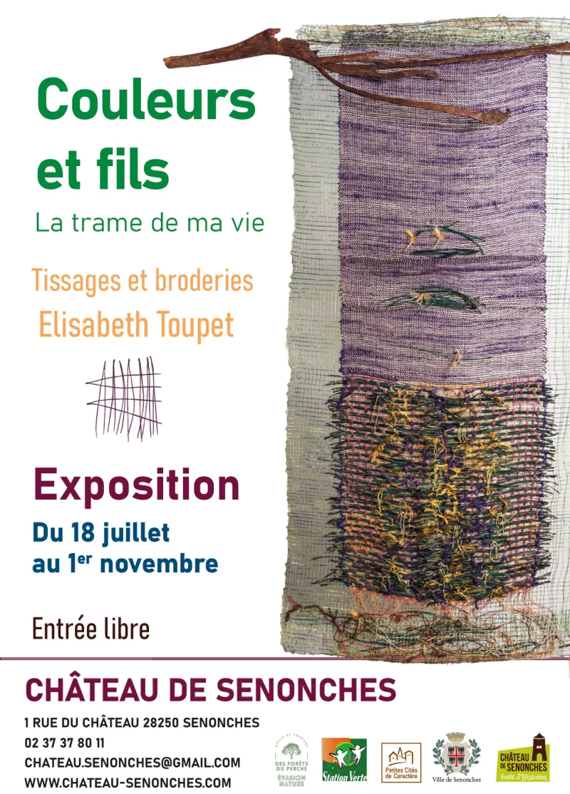 Exposition "Couleurs et fils : la trame de ma vie"