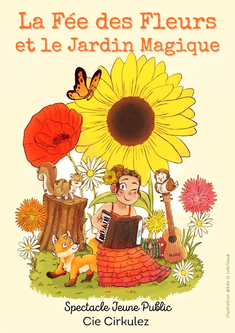 LA FÉE DES FLEURS ET LE JARDIN MAGIQUE
