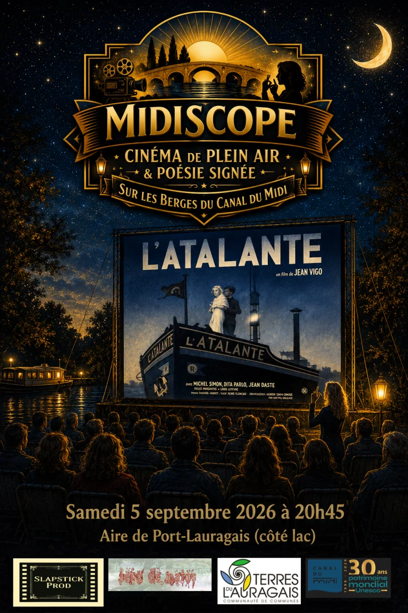 MIDISCOPE : CINÉMA PLEIN AIR ET POÉSIE SIGNÉE