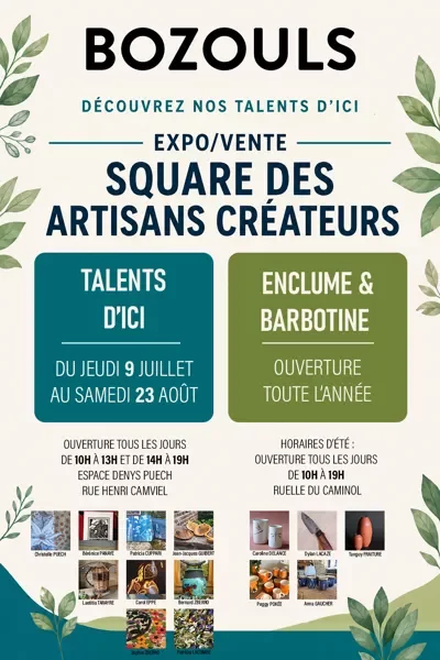 Square des artisans créateurs