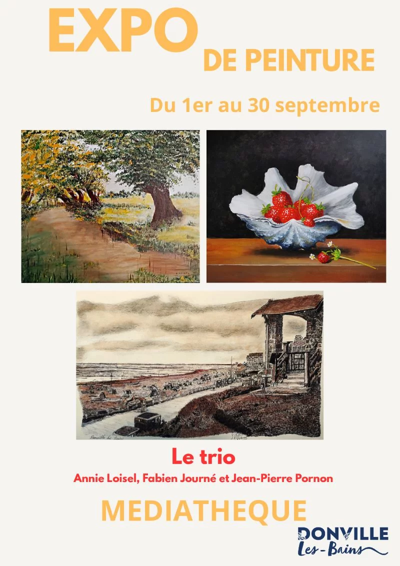 Exposition de peinture "Le Trio"