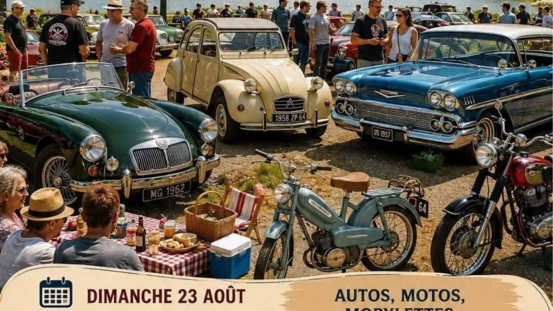 Rassemblement de véhicules anciens