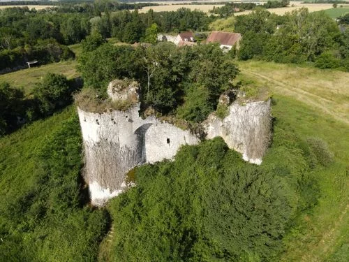 Visite des ruines du château-fort