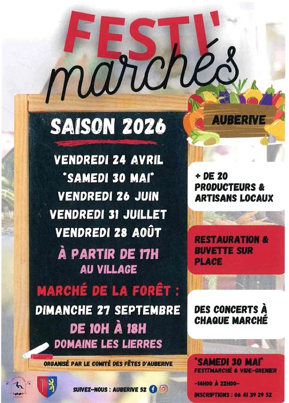 Marché de la forêt d'Auberive