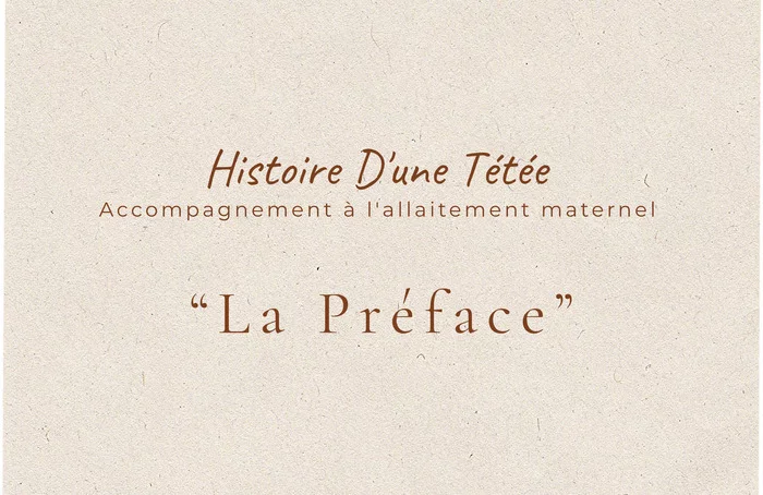 La Préface - Atelier Allaitement - Futur Parents