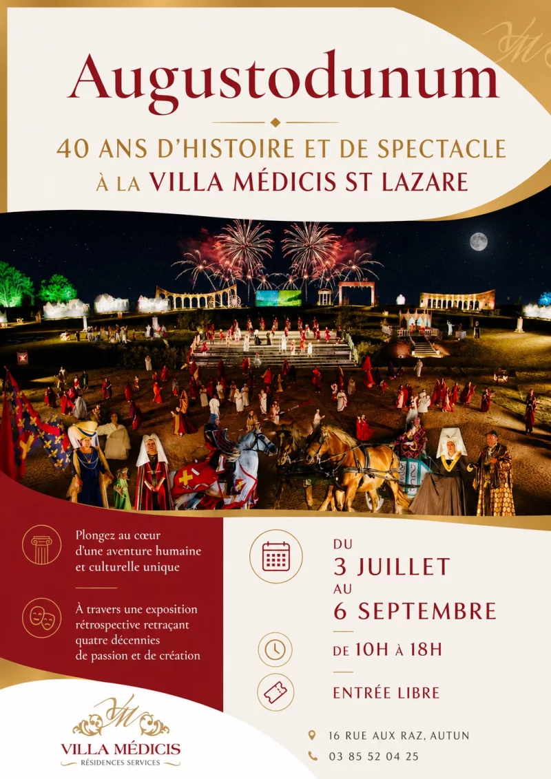 Exposition "Augustodunum, 40 ans d'histoire et de spectacle"