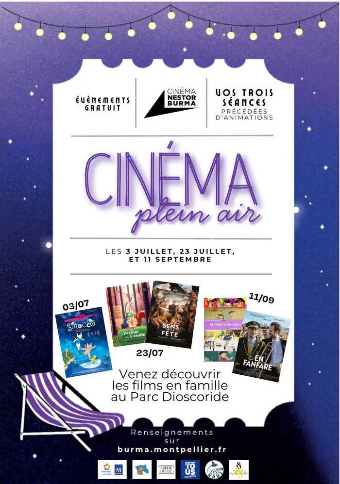 SAISON 2026 / CINEMA PLEIN AIR