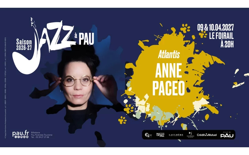 Saison de "Jazz à Pau" : Anne Paceo - Atlantis