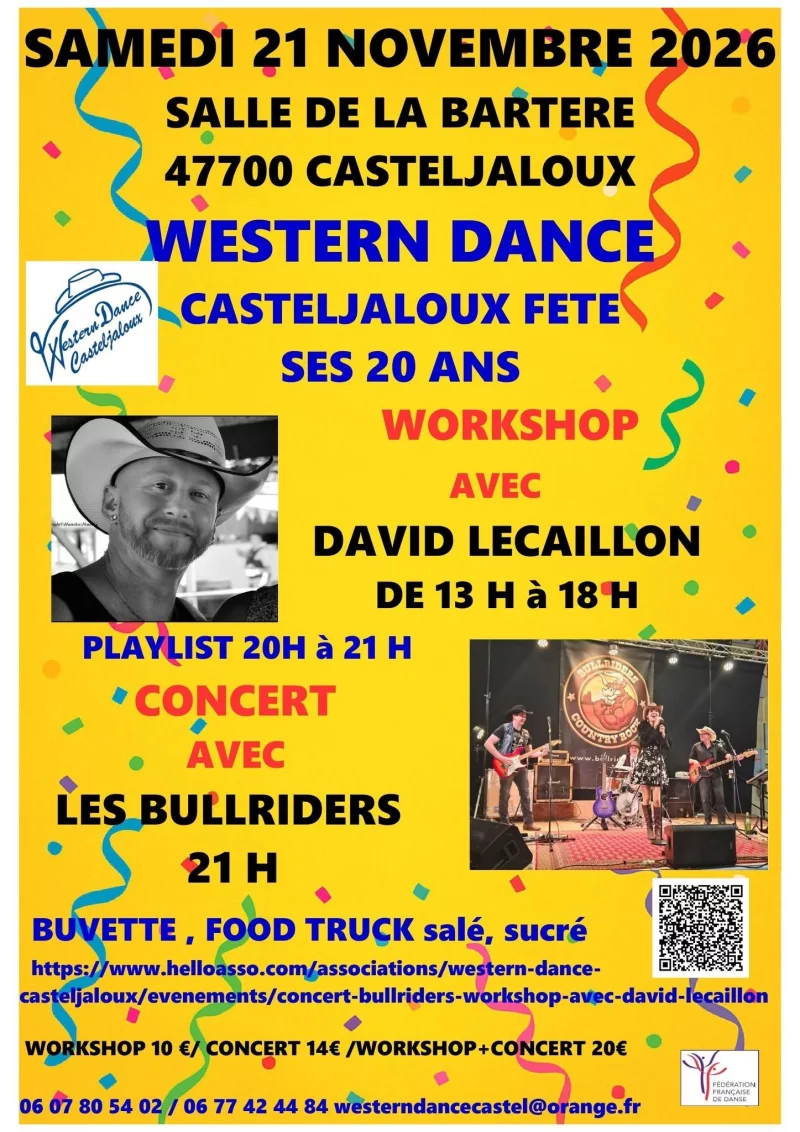 Western Dance Casteljaloux fête ses 20 ans