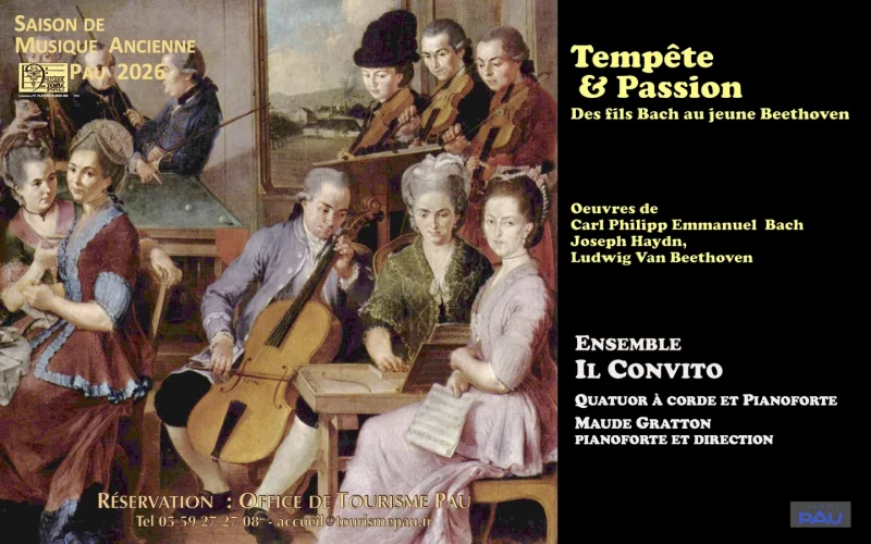 “Tempête & Passion - Des fils Bach au jeune Beethoven"