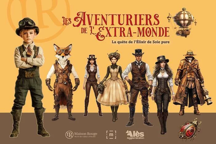 Jeu d'aventures "Les aventuriers de l'extra-monde"