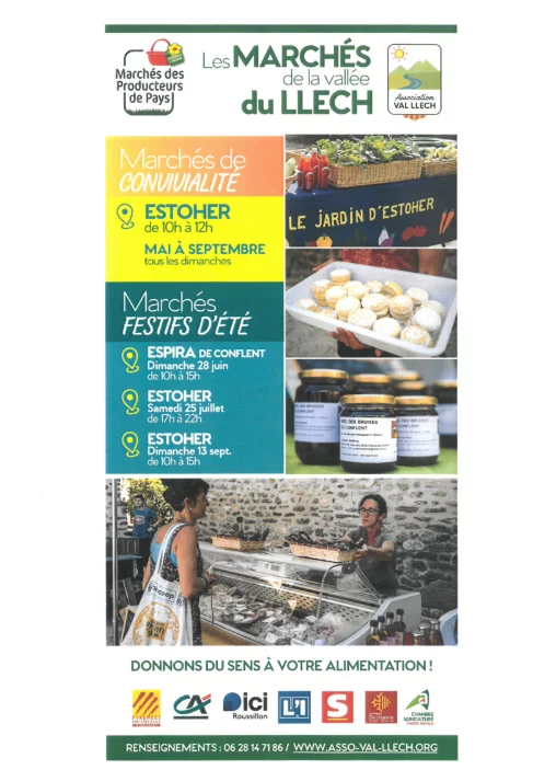 MARCHÉS FESTIFS D'ÉTÉ