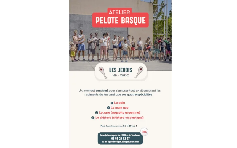 Initiation à la pelote basque