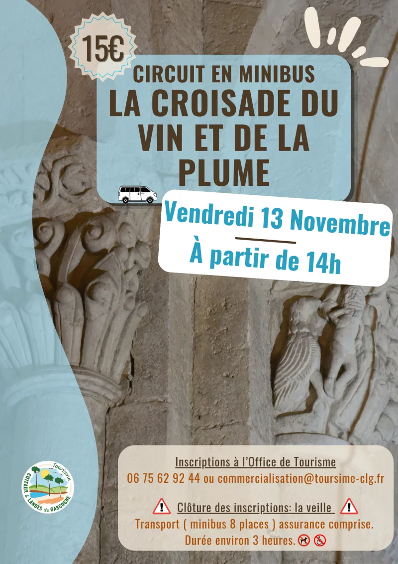 Mini-Circuit : La Croisade du Vin et de la Plume
