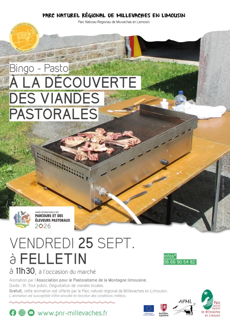 Bingo-pasto: à la découverte des viandes pastorales
