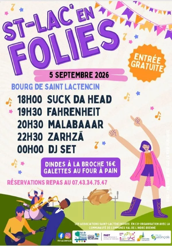 Le festival Saint-Lac' en folie