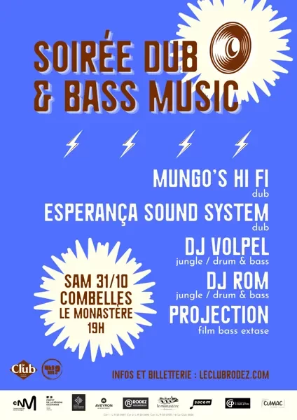 Soirée dub & bass music