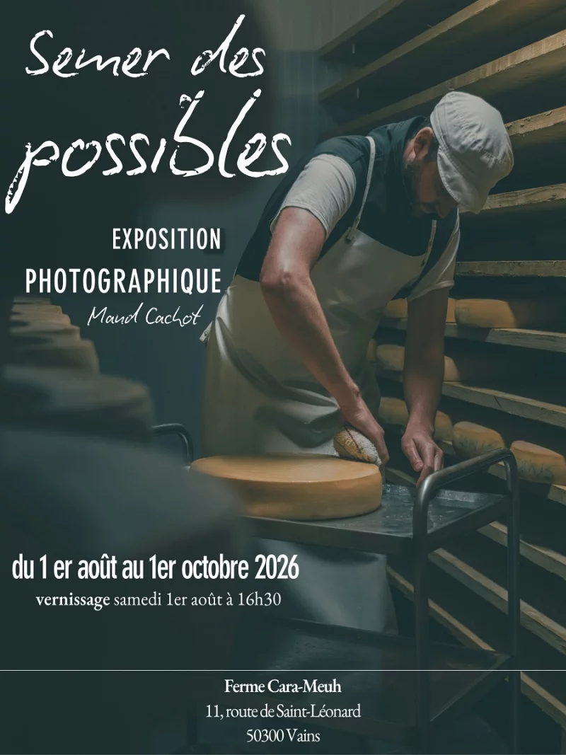 Exposition photographique "Semer des possibles" de Maud Cachot