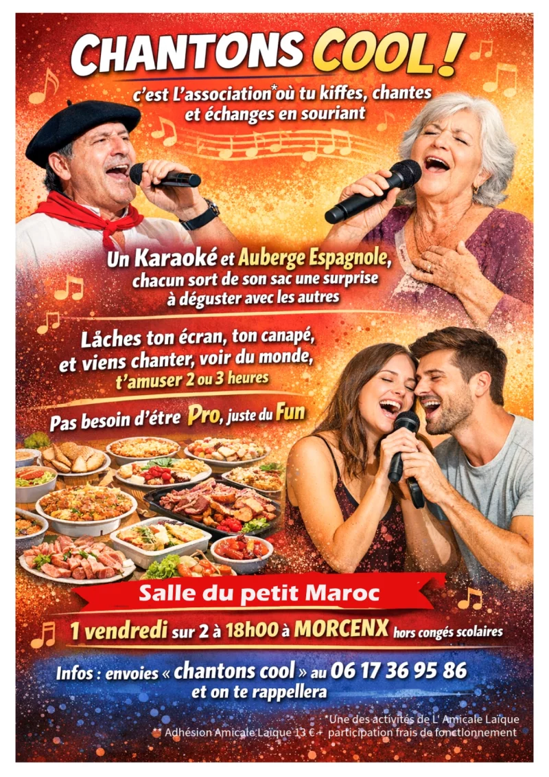 Soirée karaoké et Auberge Espagnole