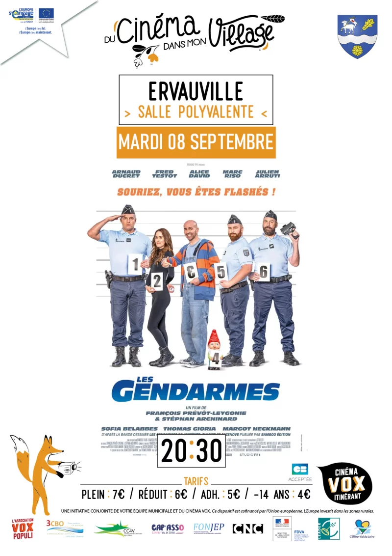 Du cinéma dans mon village : Les Gendarmes