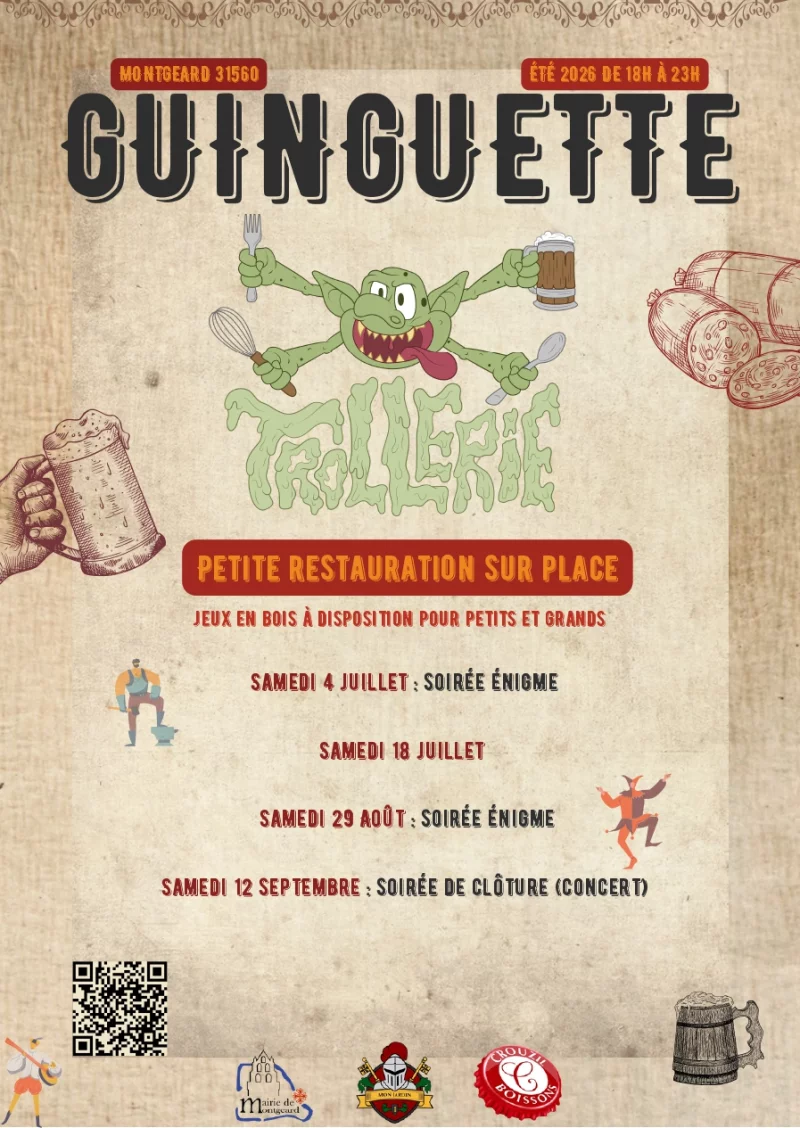 SOIRÉE GUINGUETTE À MONTGEARD