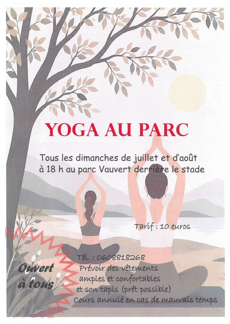 Yoga au Parc