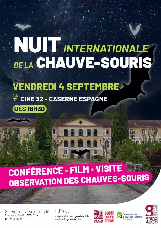 Nuit internationale de la chauve-souris à Auch