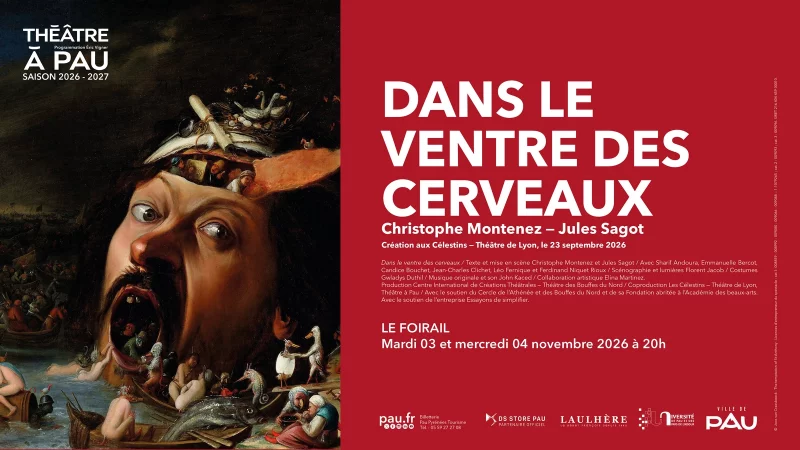 Saison Théâtre à Pau - Dans le ventre des cerveaux