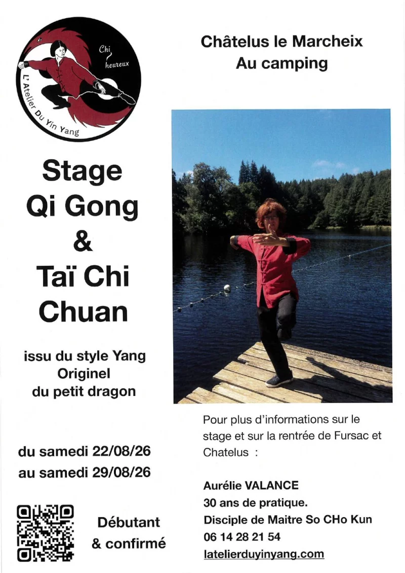 Stage Qi Gong & Taï Chi Chuan