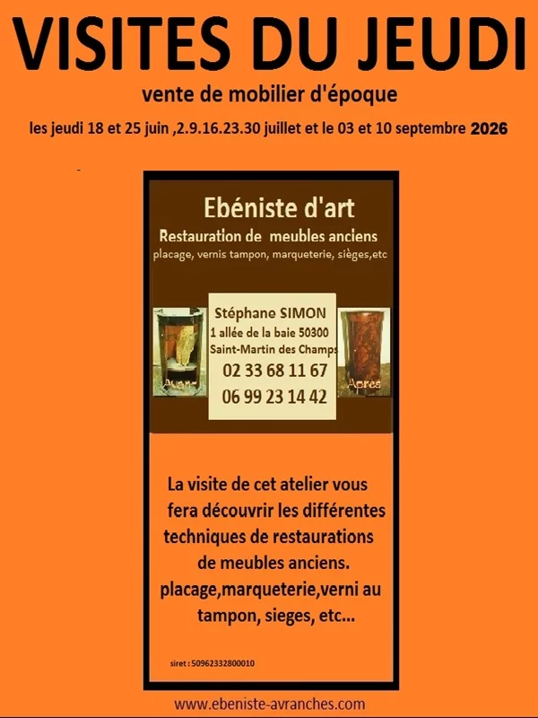Les Visites du jeudi > Ebéniste d'art - Simon Stéphane