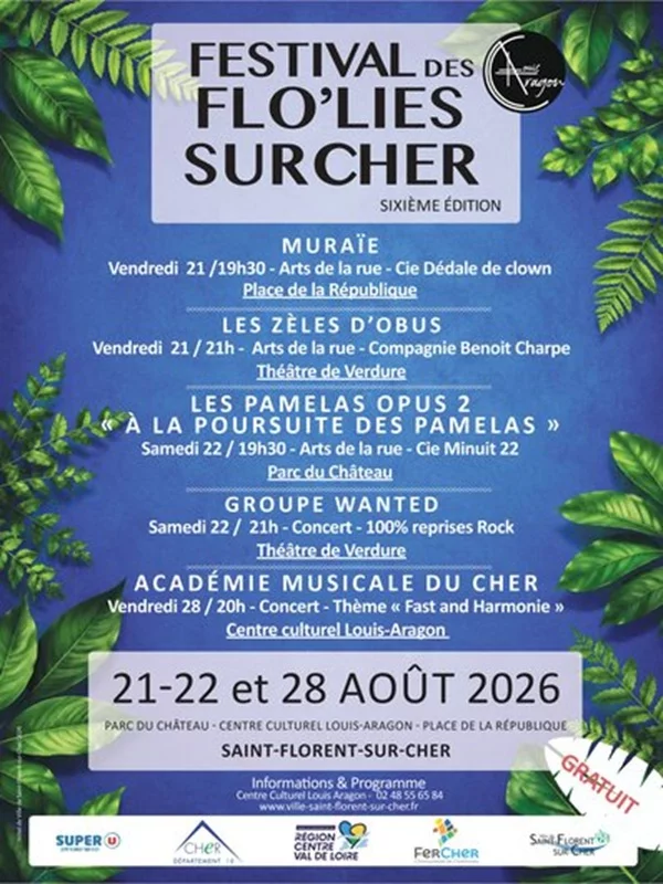 Festival des Flo'Lies sur Cher