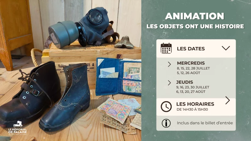 Animation "Les objets ont une histoire"