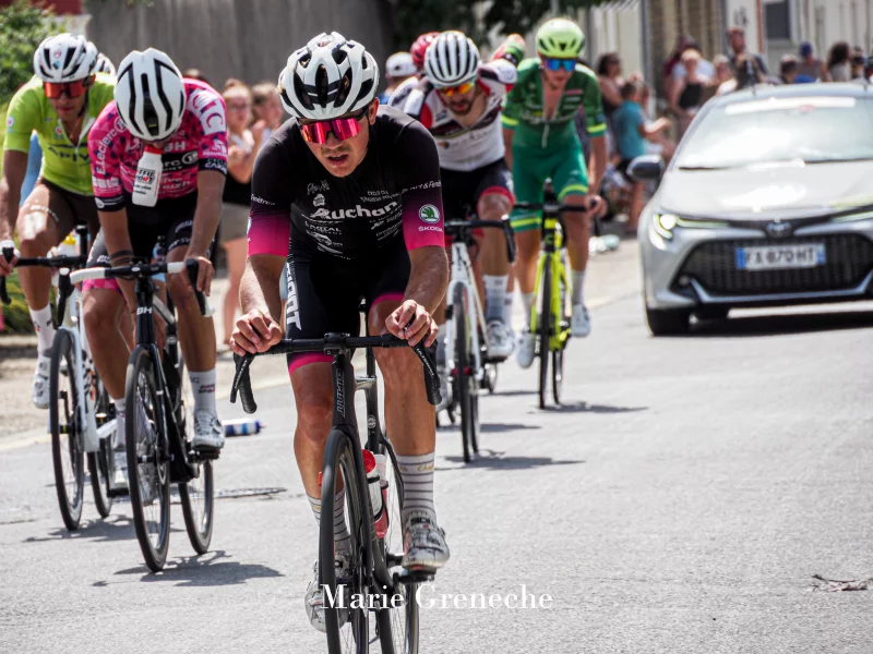 Arrivée de la deuwième étape du 40e Tour Poitou-Charentes