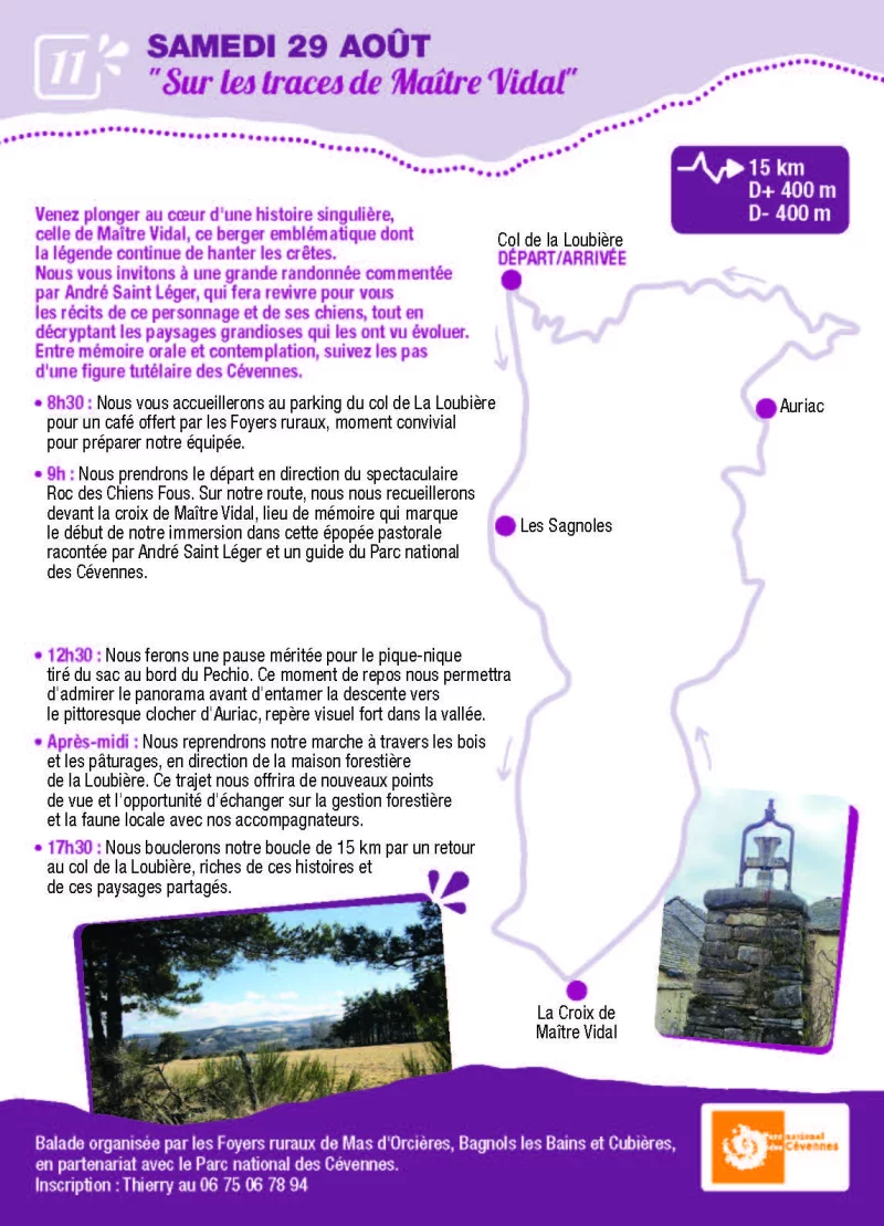 EN CHEMIN J'AI RENCONTRÉ : "SUR LES TRACES DE MAITRE VIDAL"