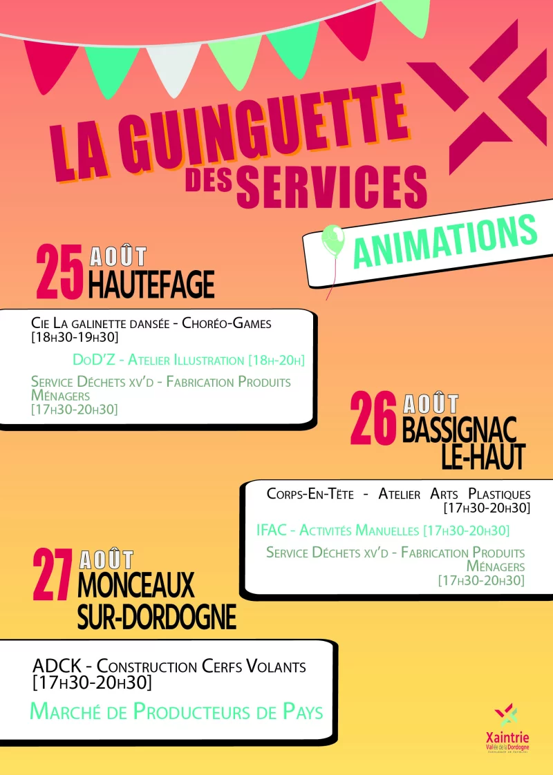 La Guinguette des services à Bassignac le Haut