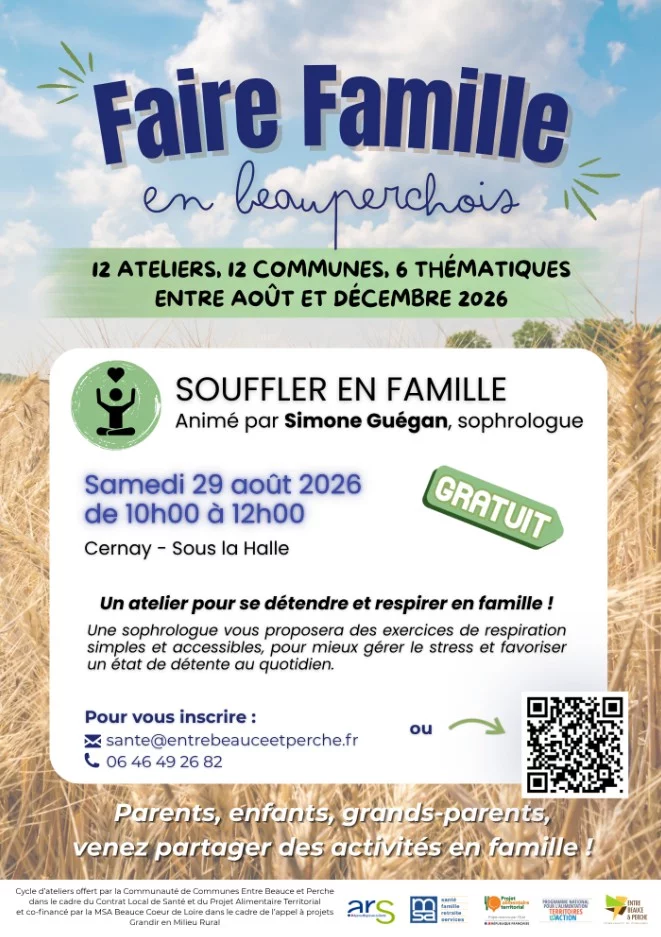Atelier "Faire Famille en Beauperchois" : Souffler en famille