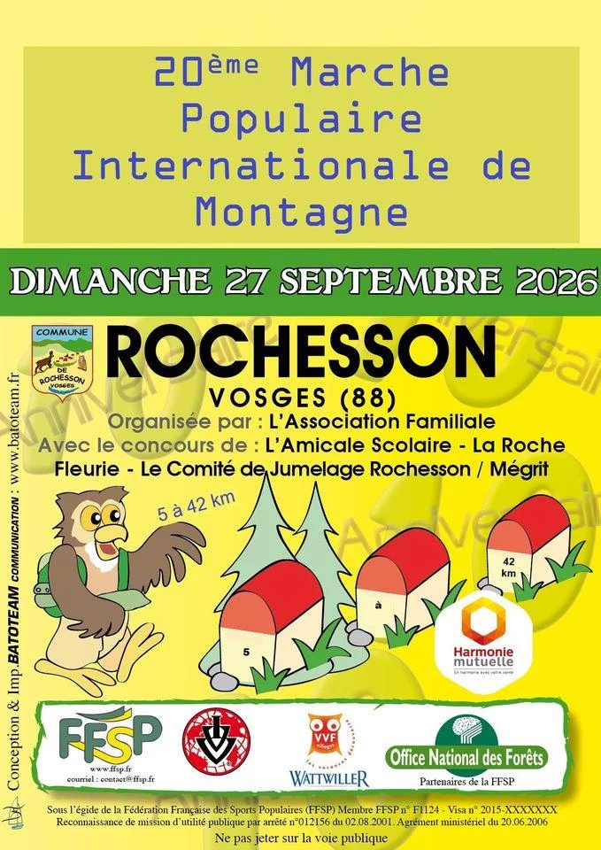 Marche populaire internationale  de montagne